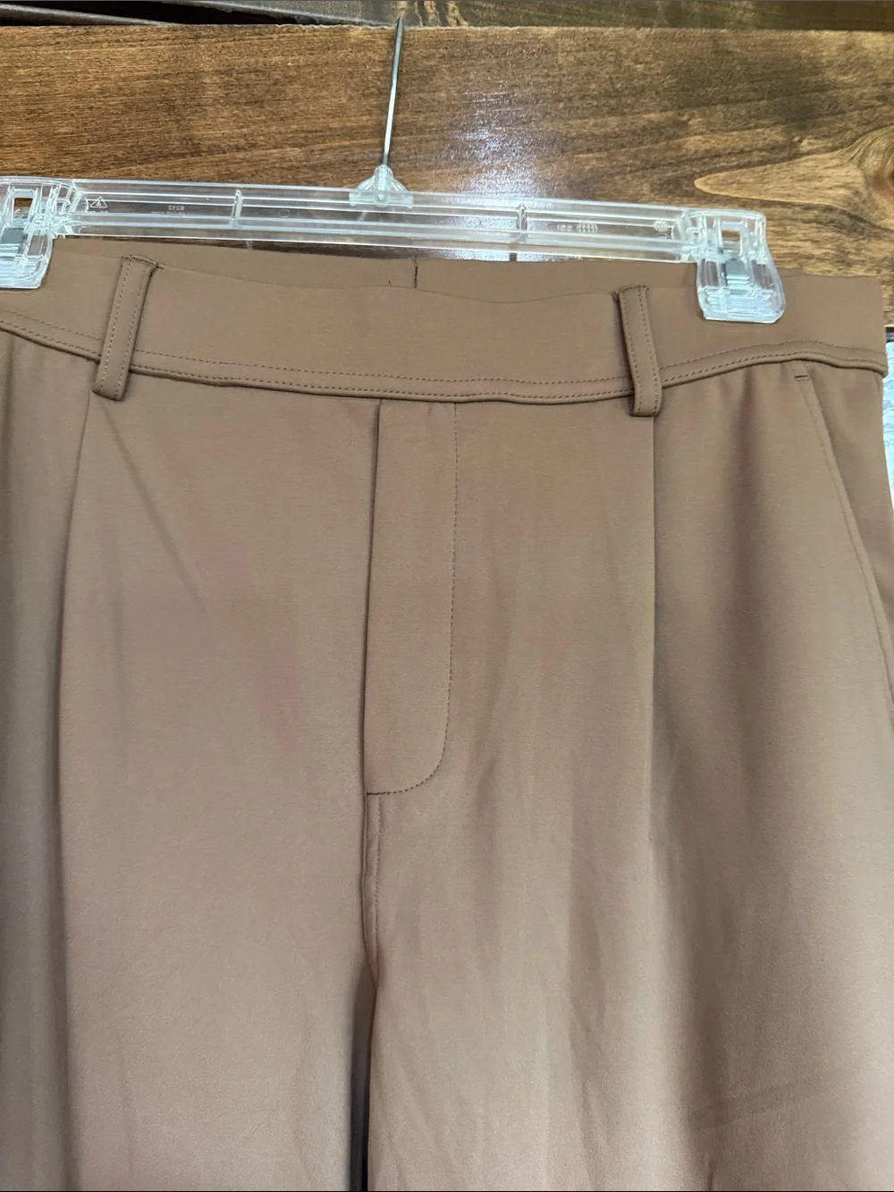 NWOT   HALARA Women's Wide-Leg work pants- brown sz med